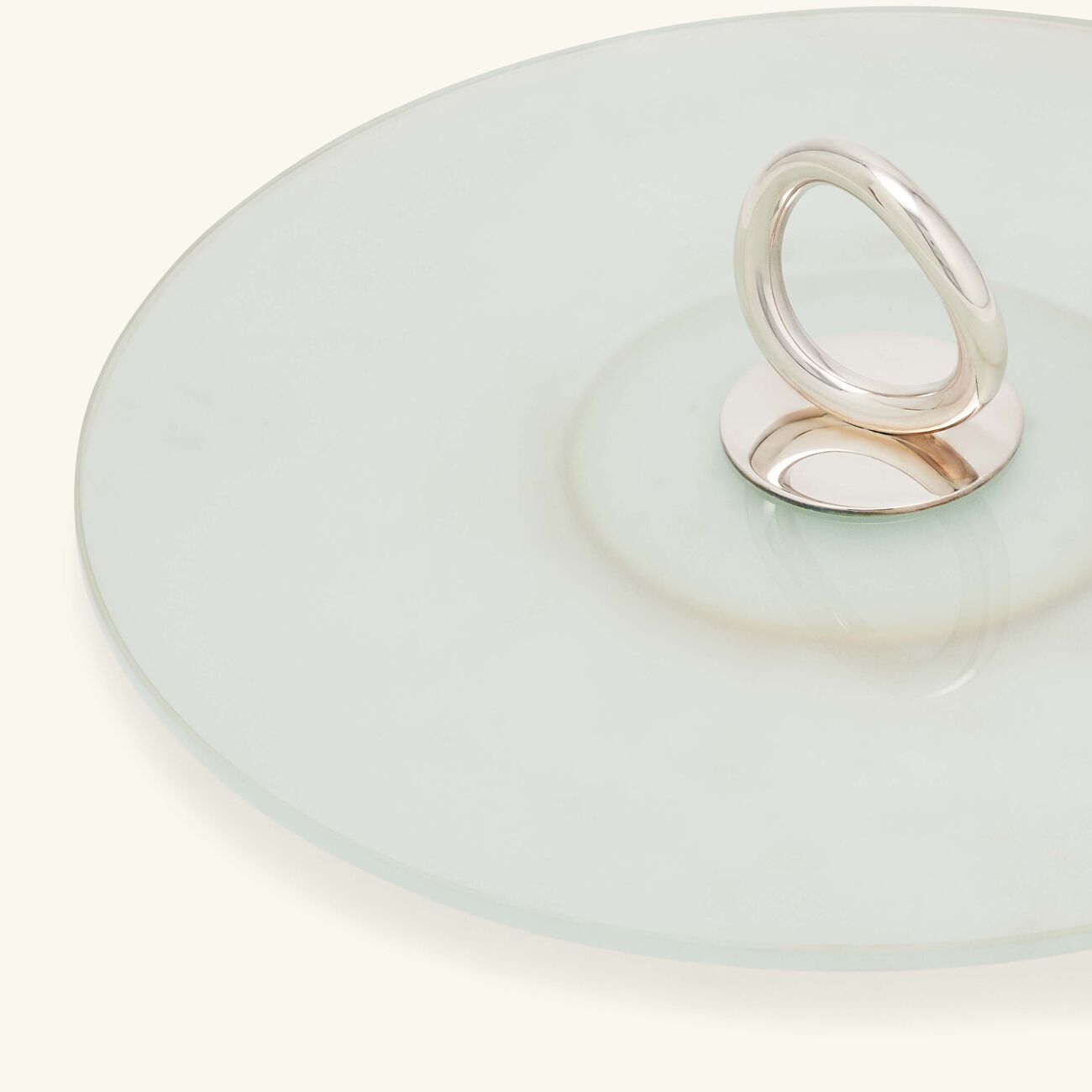 christofle vertigo serving platter round silver plated 30cm