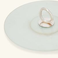 christofle vertigo serving platter round silver plated 30cm