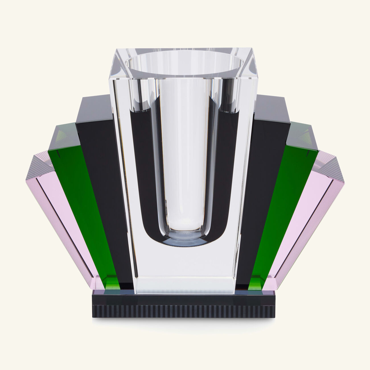 ريفليكشنز كوبنهاغن مزهرية هارلم الشفافة صغيرة سوداء