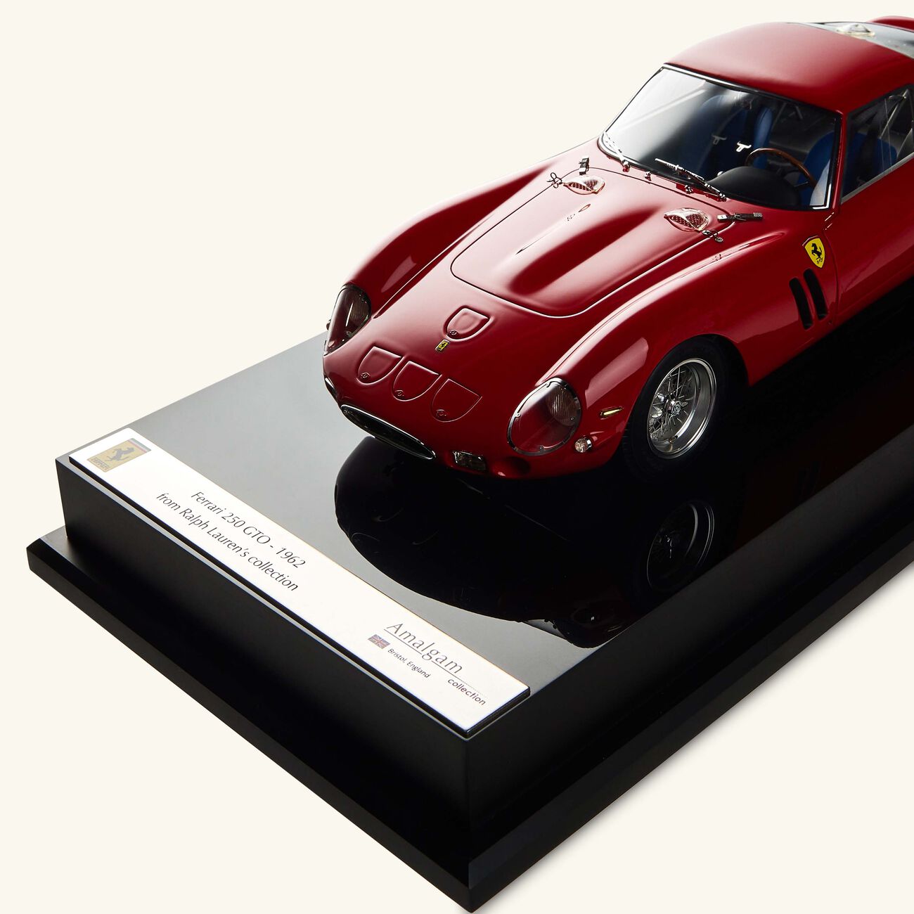 ralph lauren home ferrari 250 gto model car medium red