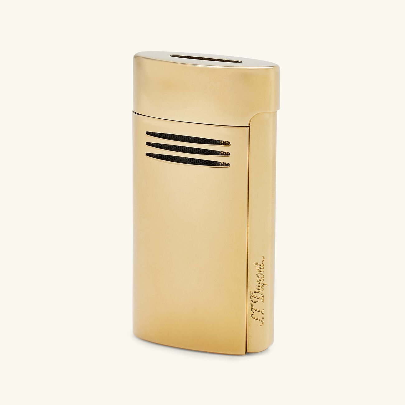 st dupont megajet lighter gold