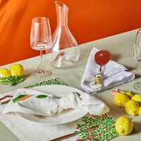 Lemon Ceramic Serving Spoon White les ottomans lemon ceramic serving spoon white