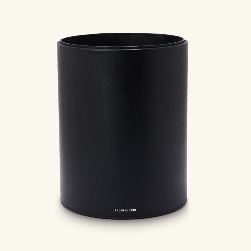 ralph lauren home brennan waste basket black