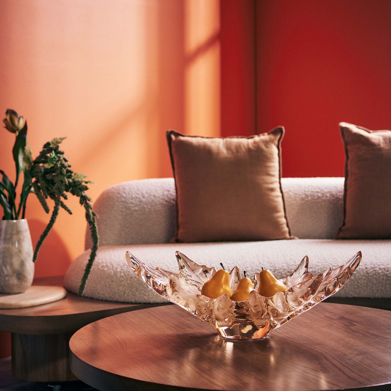 lalique champs  lys es centerpiece gold