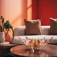 lalique champs  lys es centerpiece gold