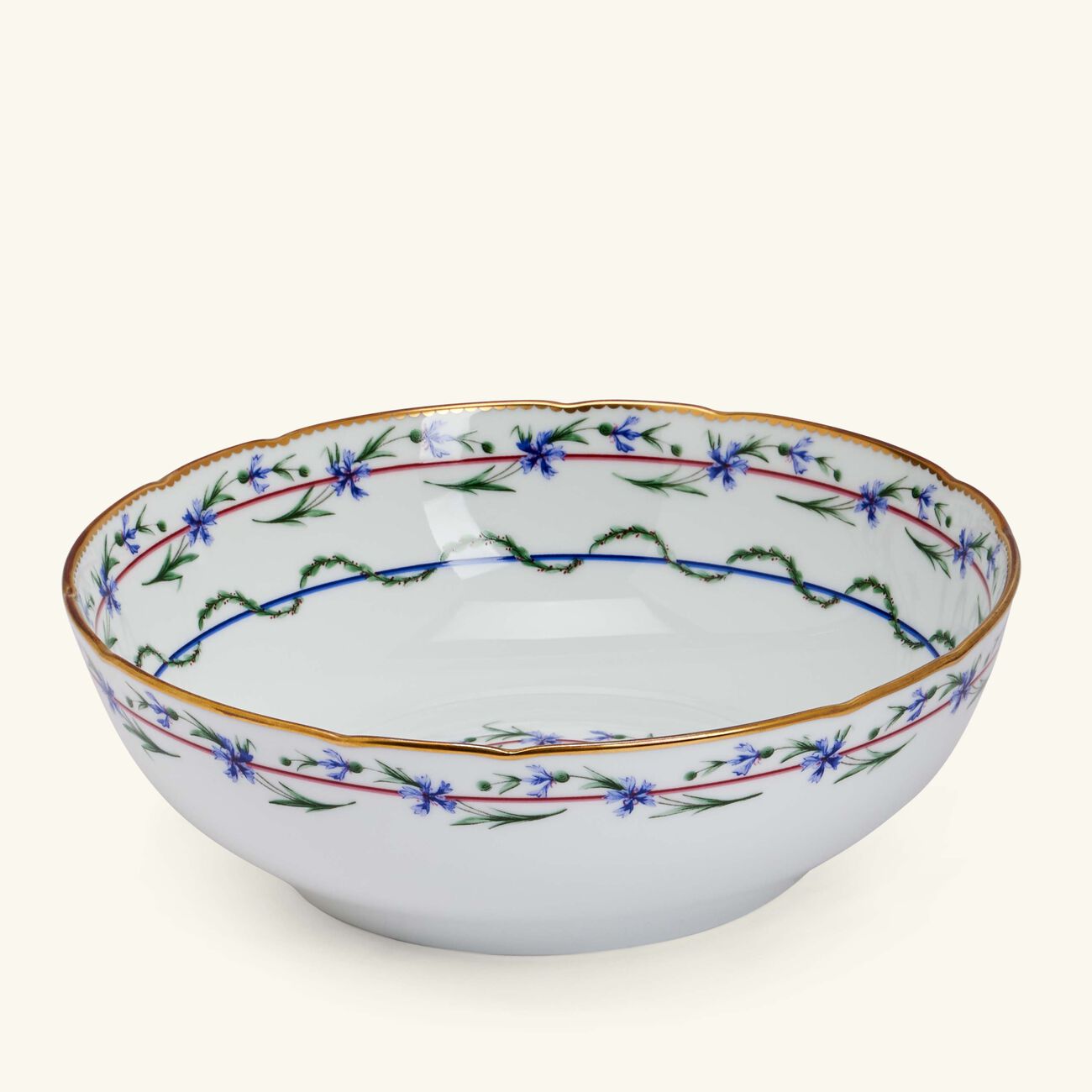 Le Gobelet Du Roy Serving Bowl White 23cm bernardaud le gobelet du roy serving bowl white 23cm