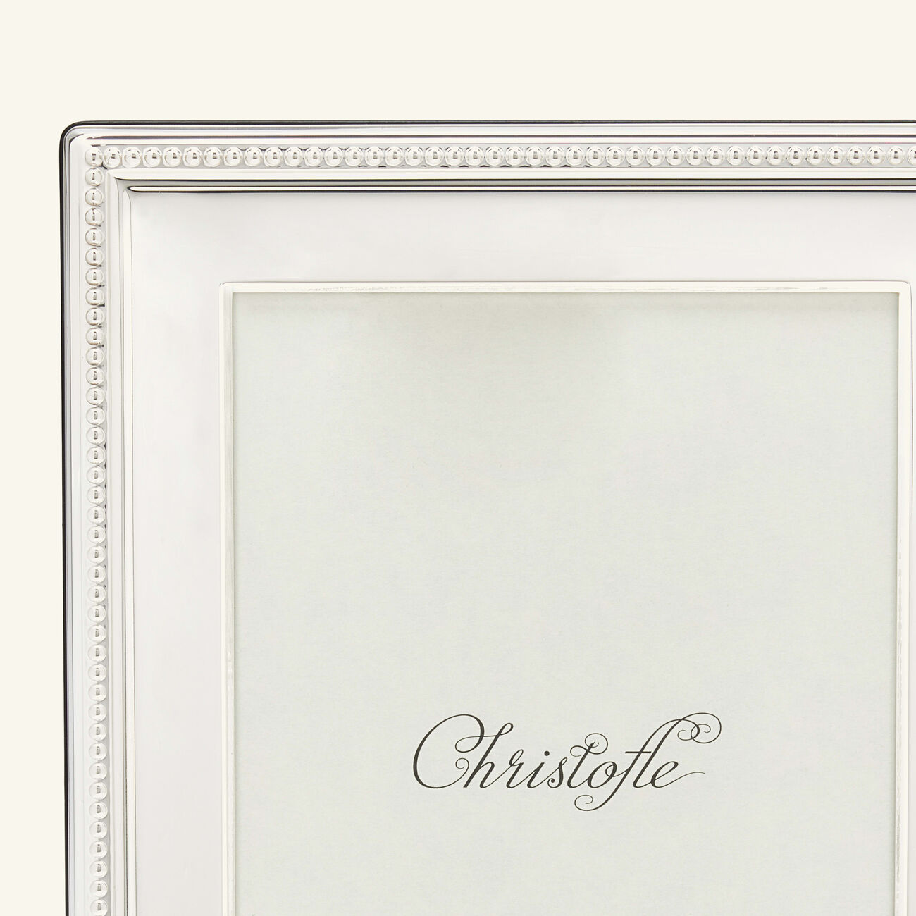 christofle perles picture frame