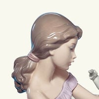 One for You One for Me Mother Sculpture Medium Blue lladro one for you one for me mother sculpture medium blue