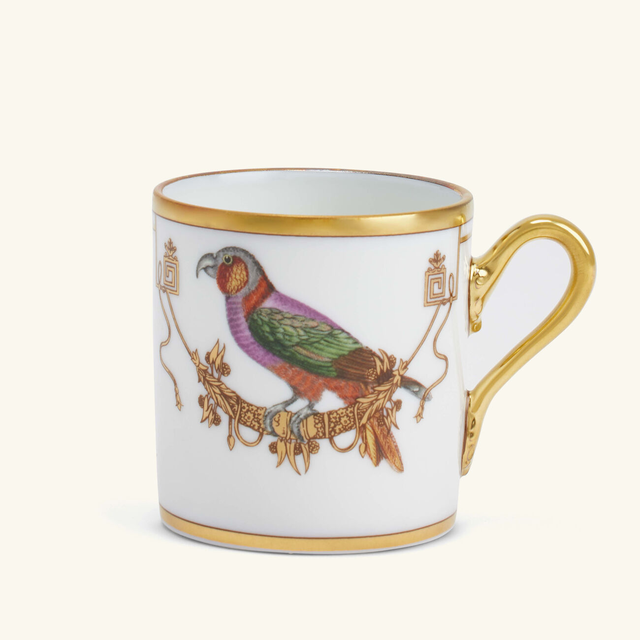 Volière Perroquet Coffee Cup Gold ginori 1735 voli re perroquet coffee cup gold