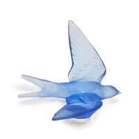Crystal Swallow Wings Up Sculpture, small