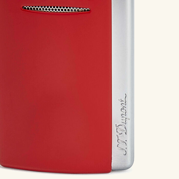 st dupont minijet lighter red