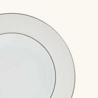 Dune Soup Plate Round White 19cm bernardaud dune soup plate round white 19cm