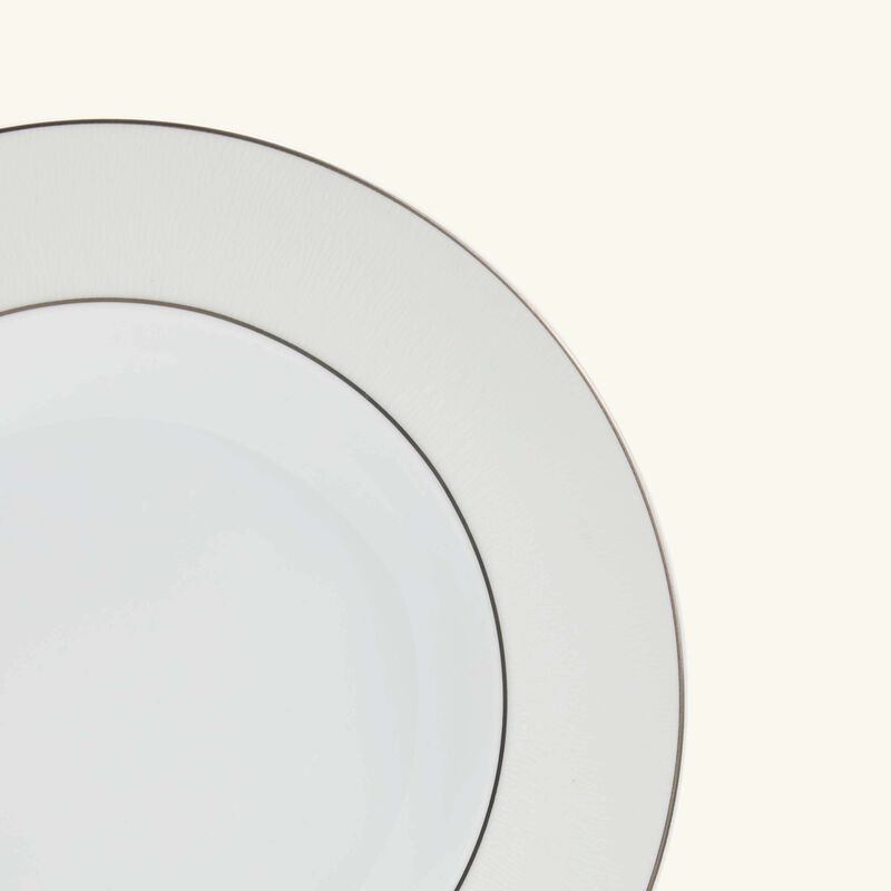 Dune Soup Plate Round White 19cm bernardaud dune soup plate round white 19cm