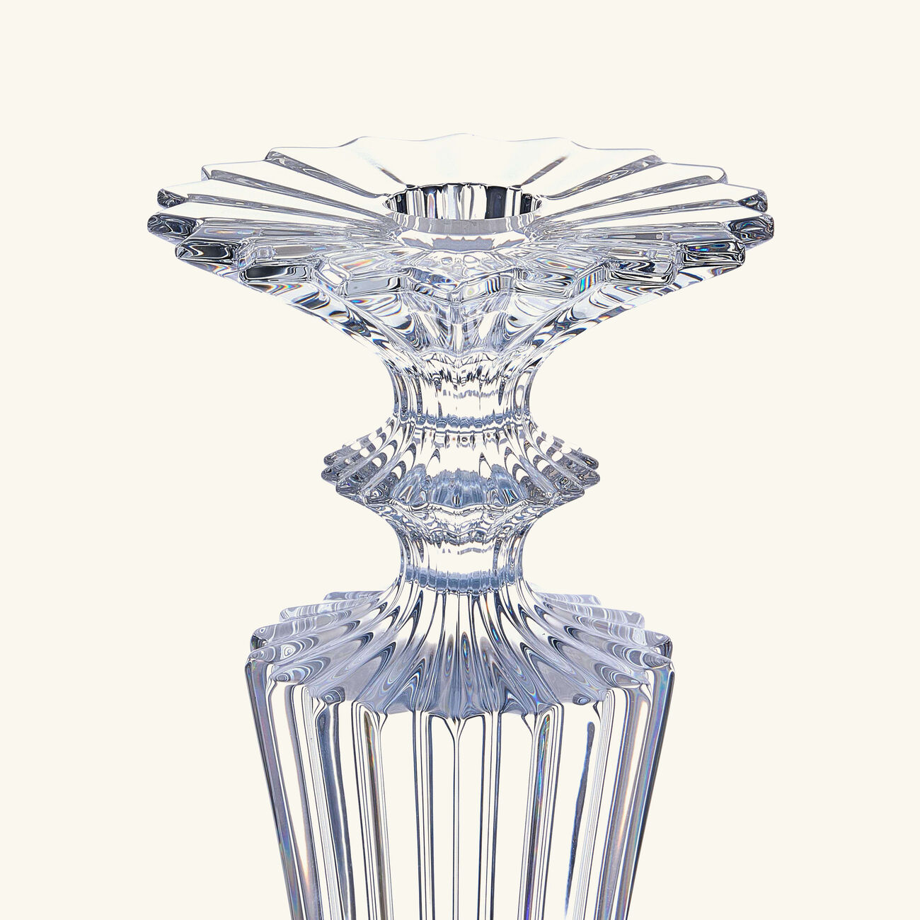 baccarat mille nuits candle holder clear