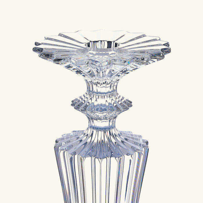 baccarat mille nuits candle holder clear