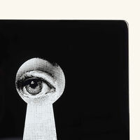 fornasetti serratura bookends black