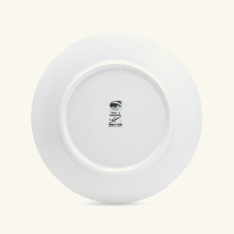 فورناسيتي طبق تزيين الجدار تيما إي فاريازيوني 15 باللون الذهبي