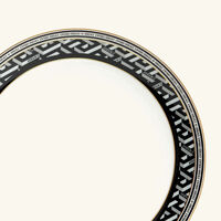 La Greca Signature Dessert Plate Round White 20cm versace la greca signature dessert plate round white 20cm