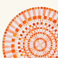 Terra Rosa Charger Plate Round Orange 29cm bernardaud terra rosa charger plate round orange 29cm