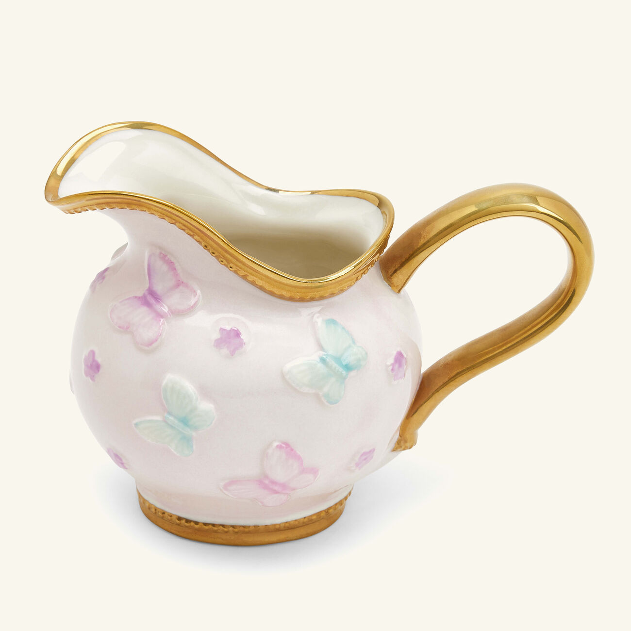 فيلاري وعاء الكريمة باترفلاي وردي