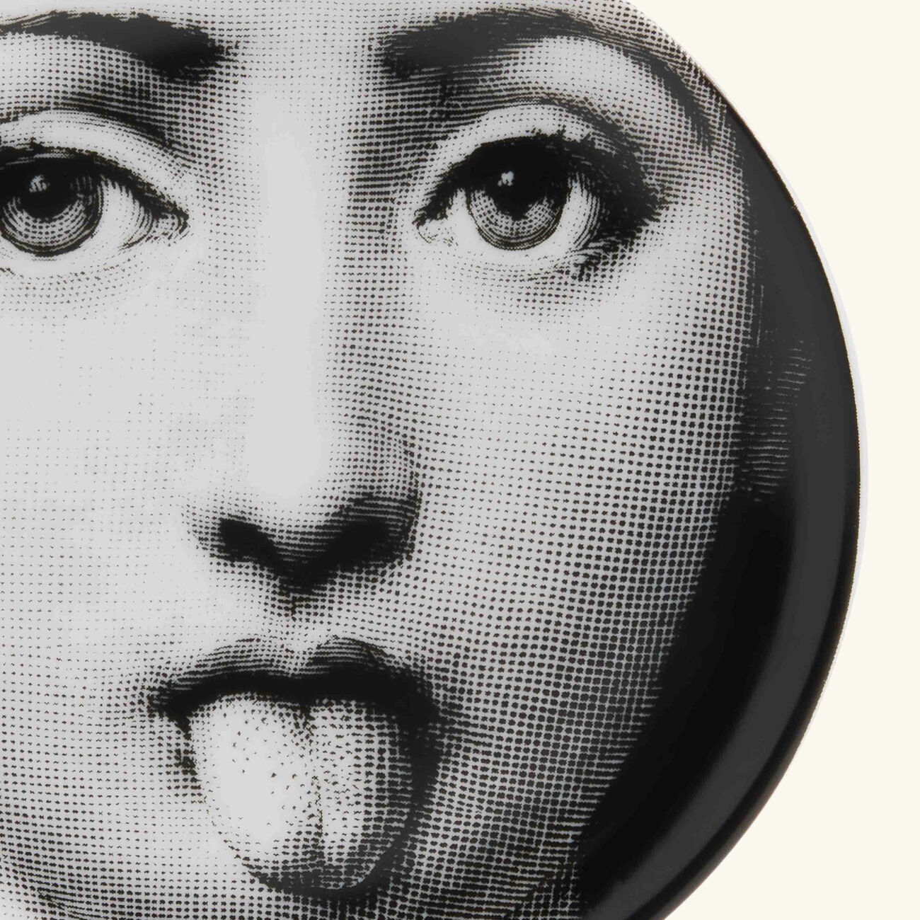 Tema e Variazioni No.82 Coaster Grey fornasetti tema e variazioni no 82 coaster grey