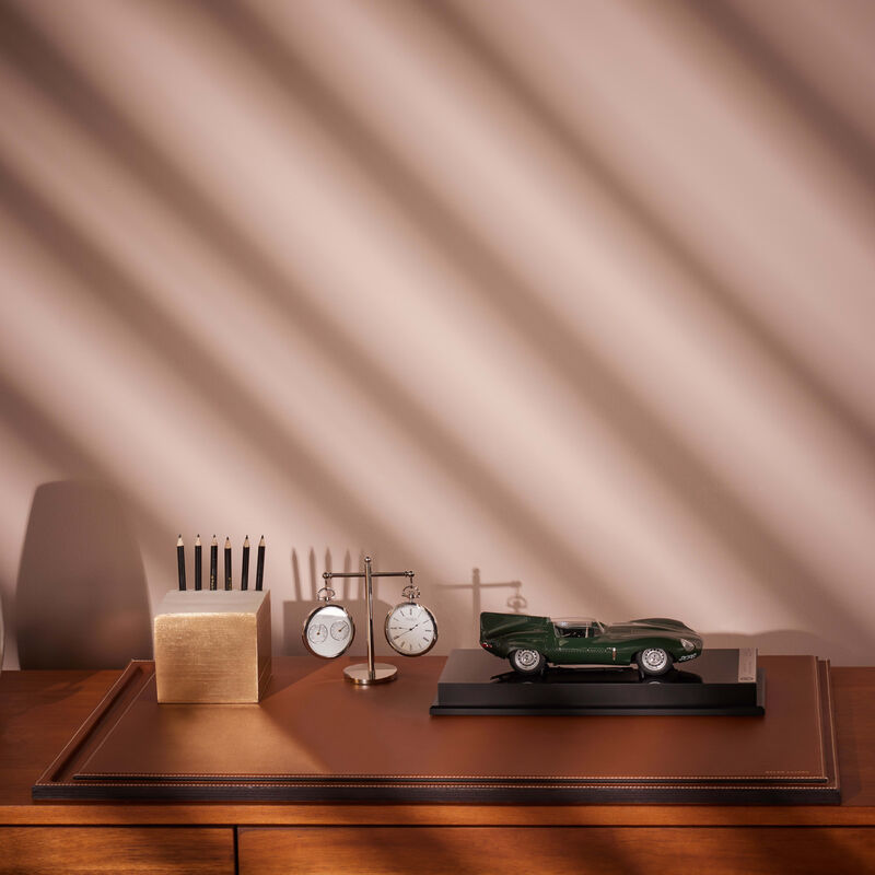 رالف لورين هوم لوح برينان المكتبي بني