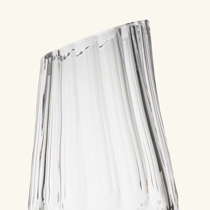 ماريو تشيوني مزهرية ايليفانتس ويسبر شفافة بحجم كبير