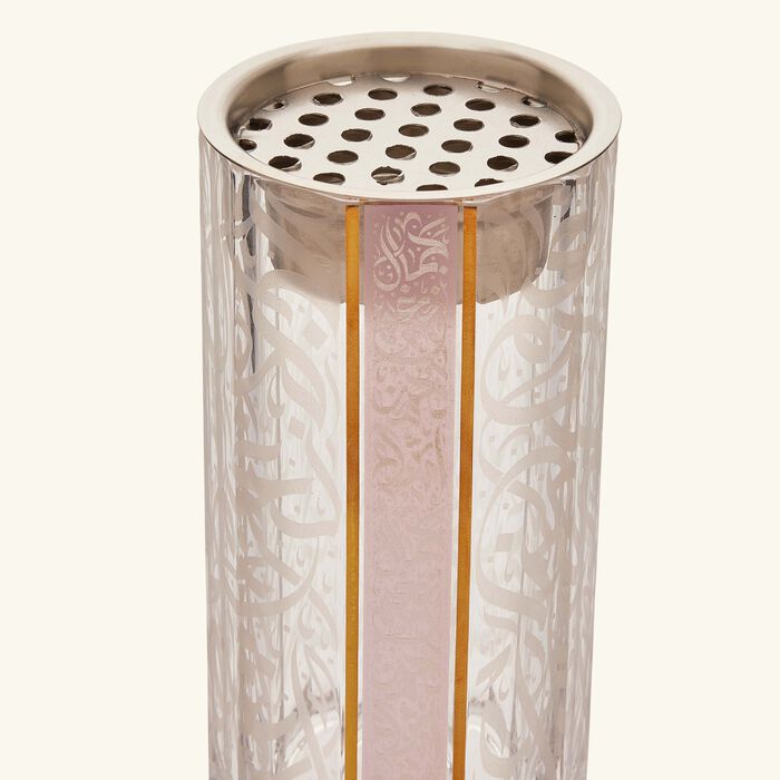 Nagham Incense Burner and Candle Holder Clear Set of 3 dimlaj nagham incense burner and candle holder clear set of 3