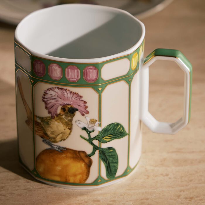 rosenthal idyllia mug flycatcher green