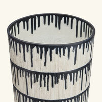 لوبجيه مزهرية توكاسو كبيرة جدًا بيضاء