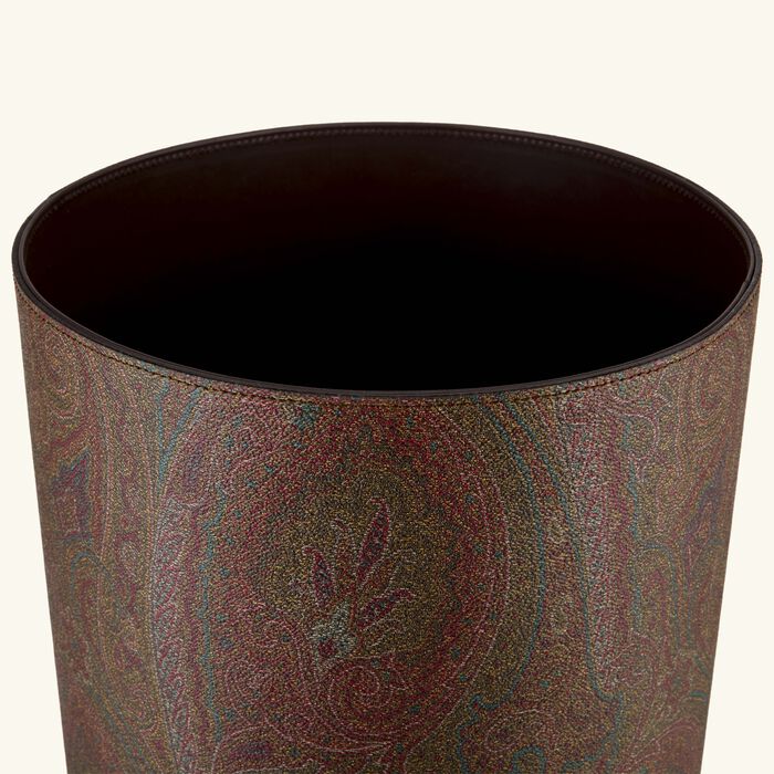 etro arnica wastepaper basket brown