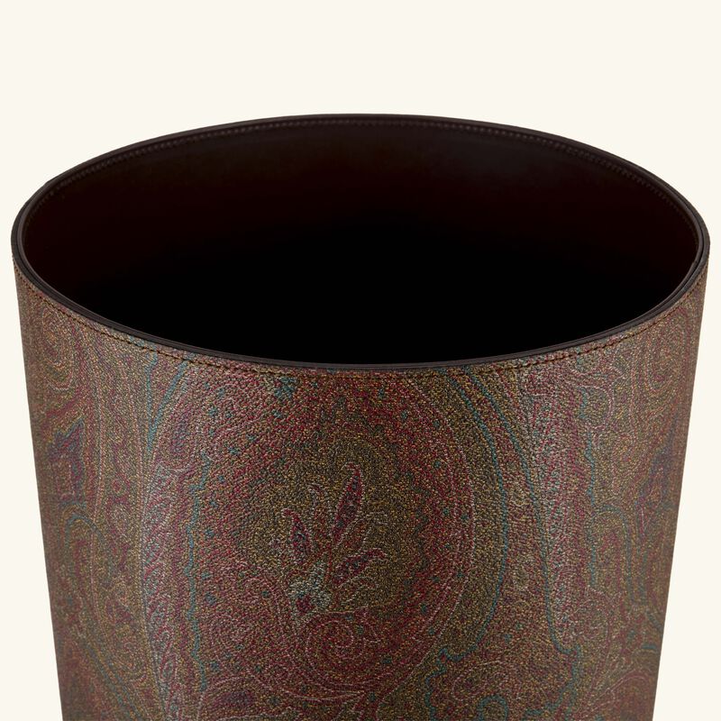 etro arnica wastepaper basket brown
