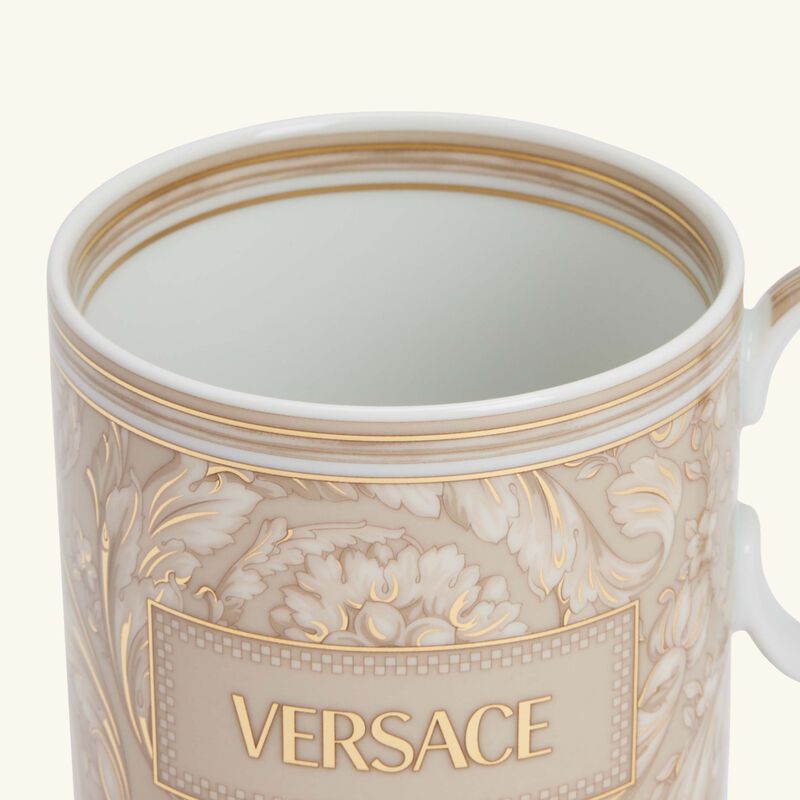 Barocco Beige Mug versace barocco beige mug