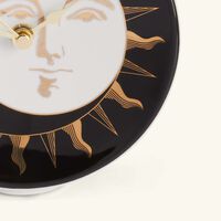 Giorno e Notte Desk Clock Black fornasetti giorno e notte desk clock black