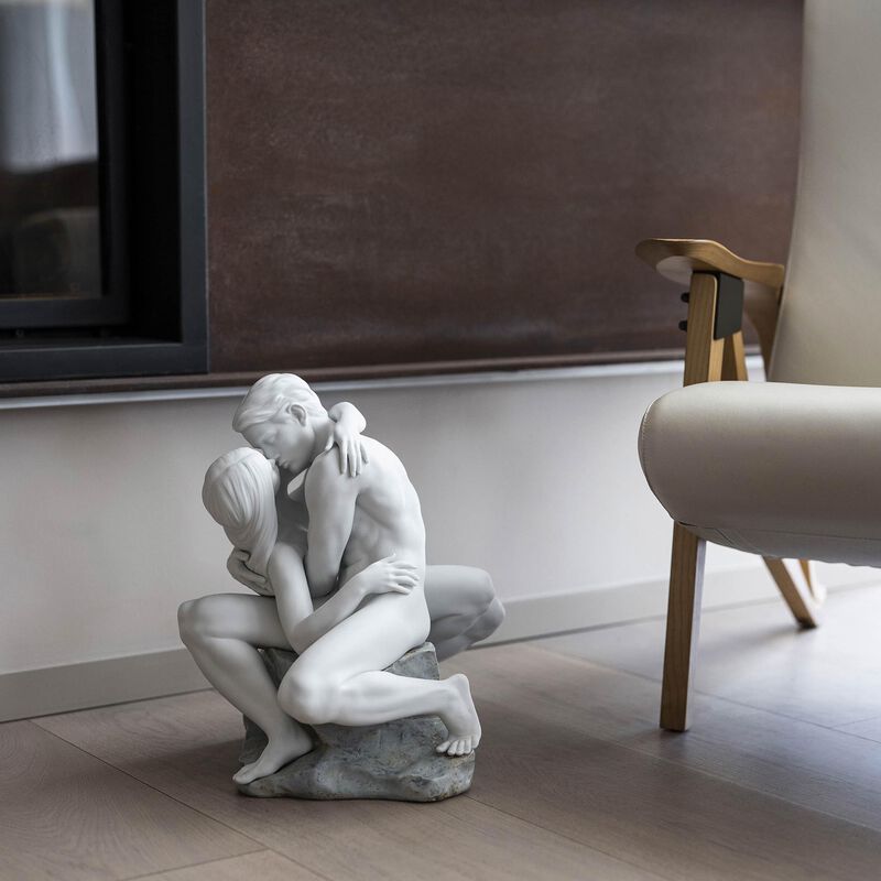 Passionate Kiss Sculpture Large White lladro passionate kiss sculpture large white
