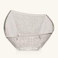 Thuluth Serving Bowl Clear 22cm dimlaj thuluth serving bowl clear 22cm
