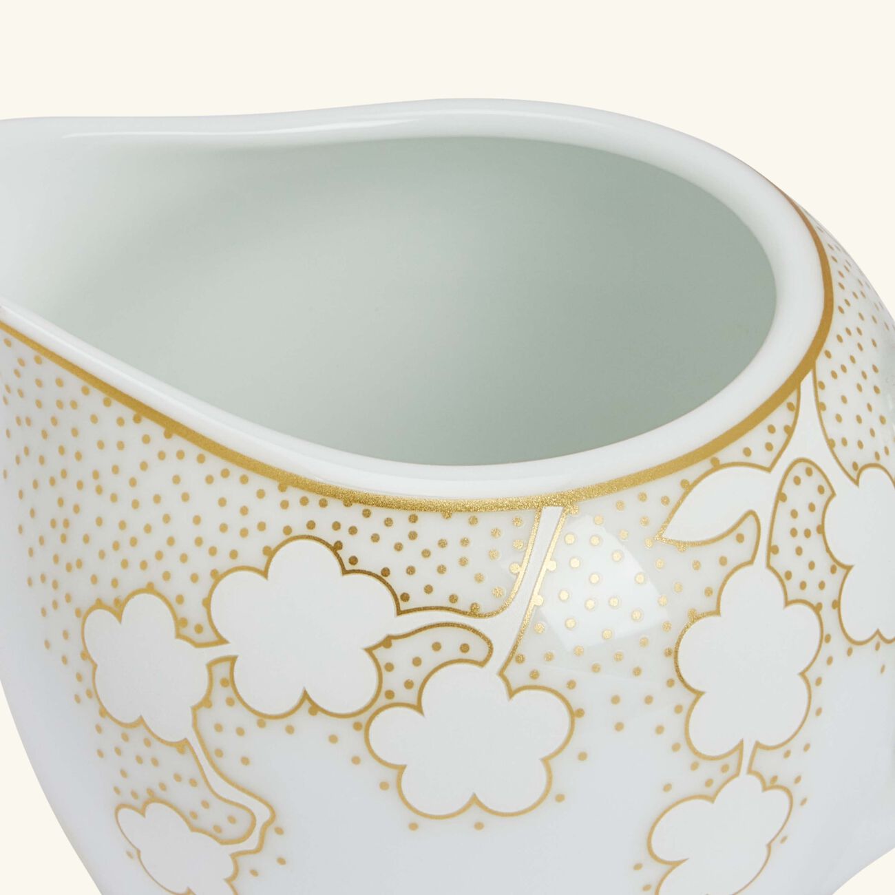 bernardaud reves milk pitcher gold