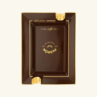 منفضة بادرون مستطيلة كبيرة بنية اللون اس تي دوبون منفضة بادرون مستطيلة كبيرة بنية اللون