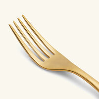 شوكة الطعام لام دو كريستوفل باللون الذهبي