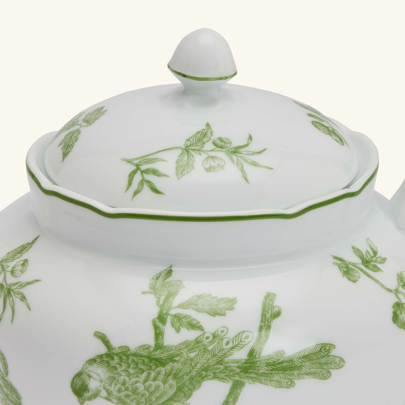 Albertine Tea Pot Green bernardaud albertine tea pot green