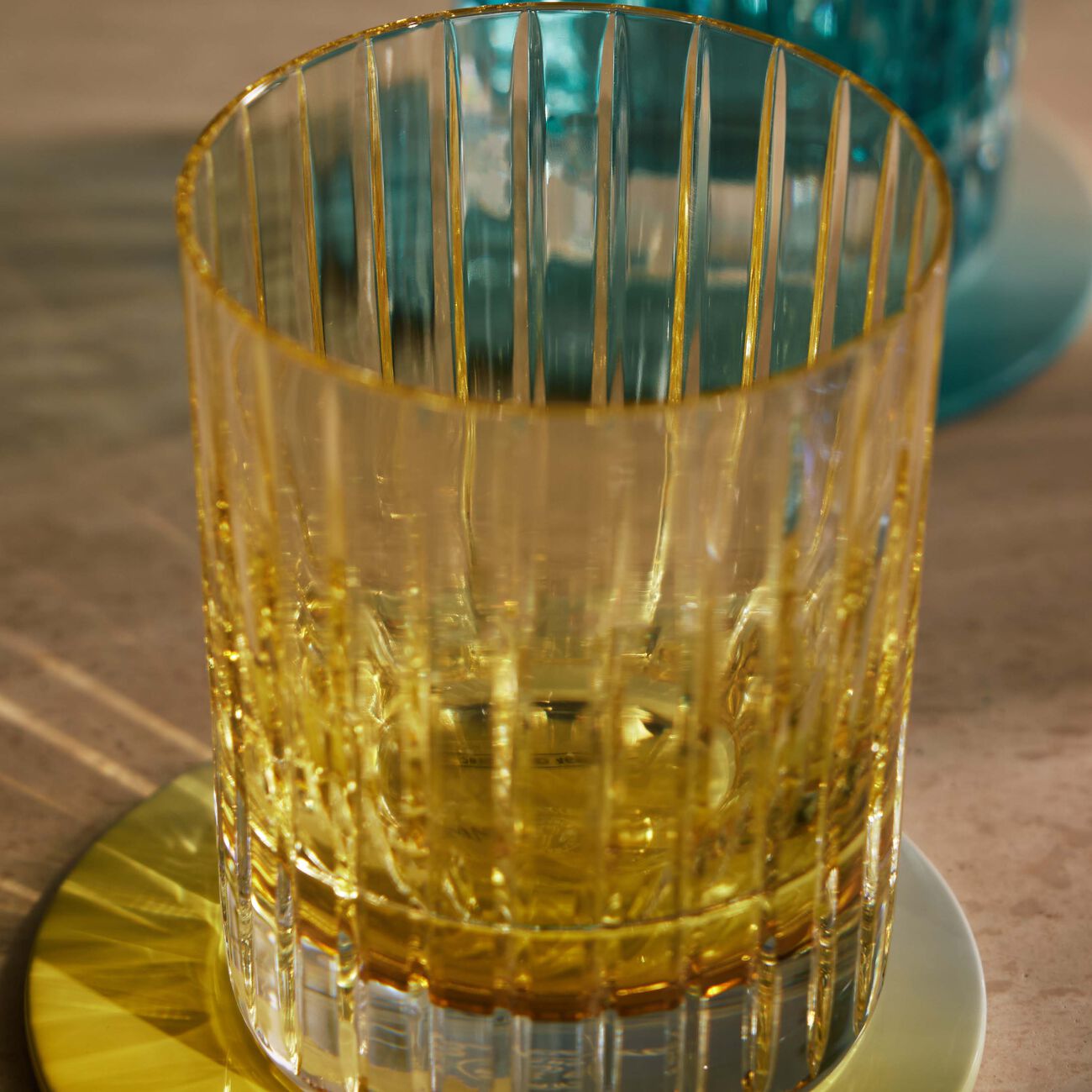 baccarat harmonie colors of joy drinking glass pastel set of 4