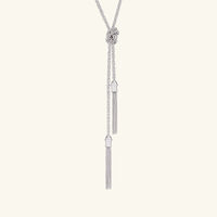 christofle pompon necklace chain sterling silver