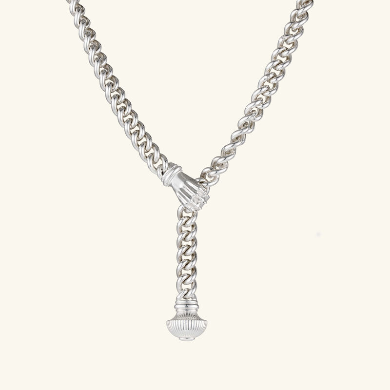 كريستوفل قلادة بات دو ليون فضية