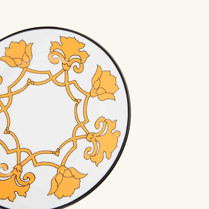 pinto paris jaipur dessert plate round yellow 21cm