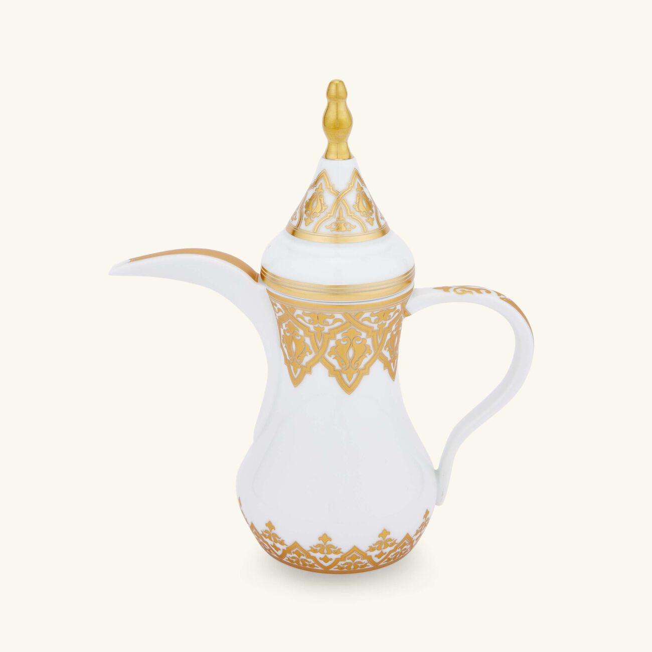 bernardaud venise coffee pot gold