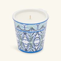 Bettina Bleu Tumbler with Candle bernardaud bettina bleu tumbler with candle