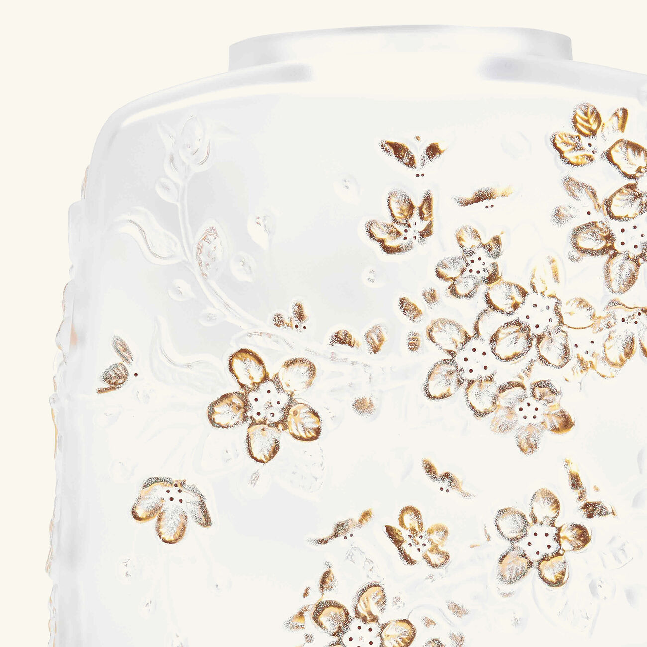 Fleurs de Cerisier Vase Large Clear lalique fleurs de cerisier vase large clear