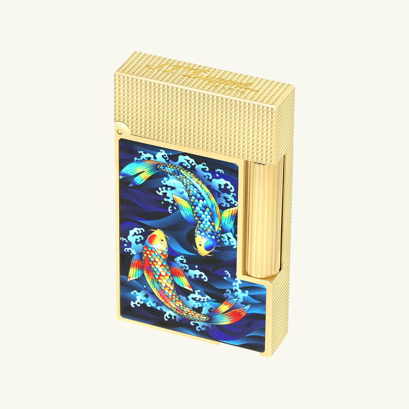 Ligne 2 Koi Fish Lighter Blue st dupont ligne 2 koi fish lighter blue