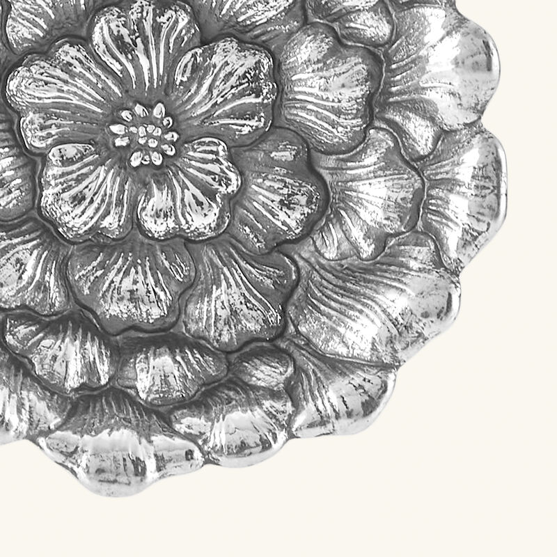 buccellati gardenia flower bowl small silver