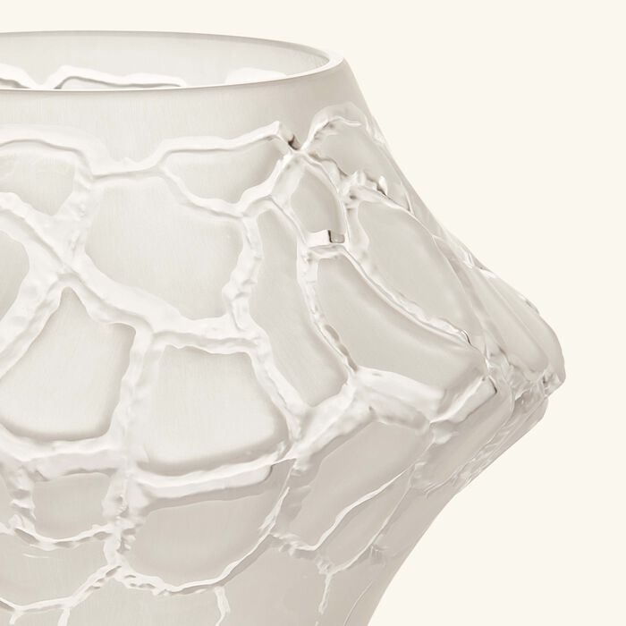 لاليك مزهرية تيرامينيرال كالديرا فوتيف الدائرية الصغيرة الشفافة